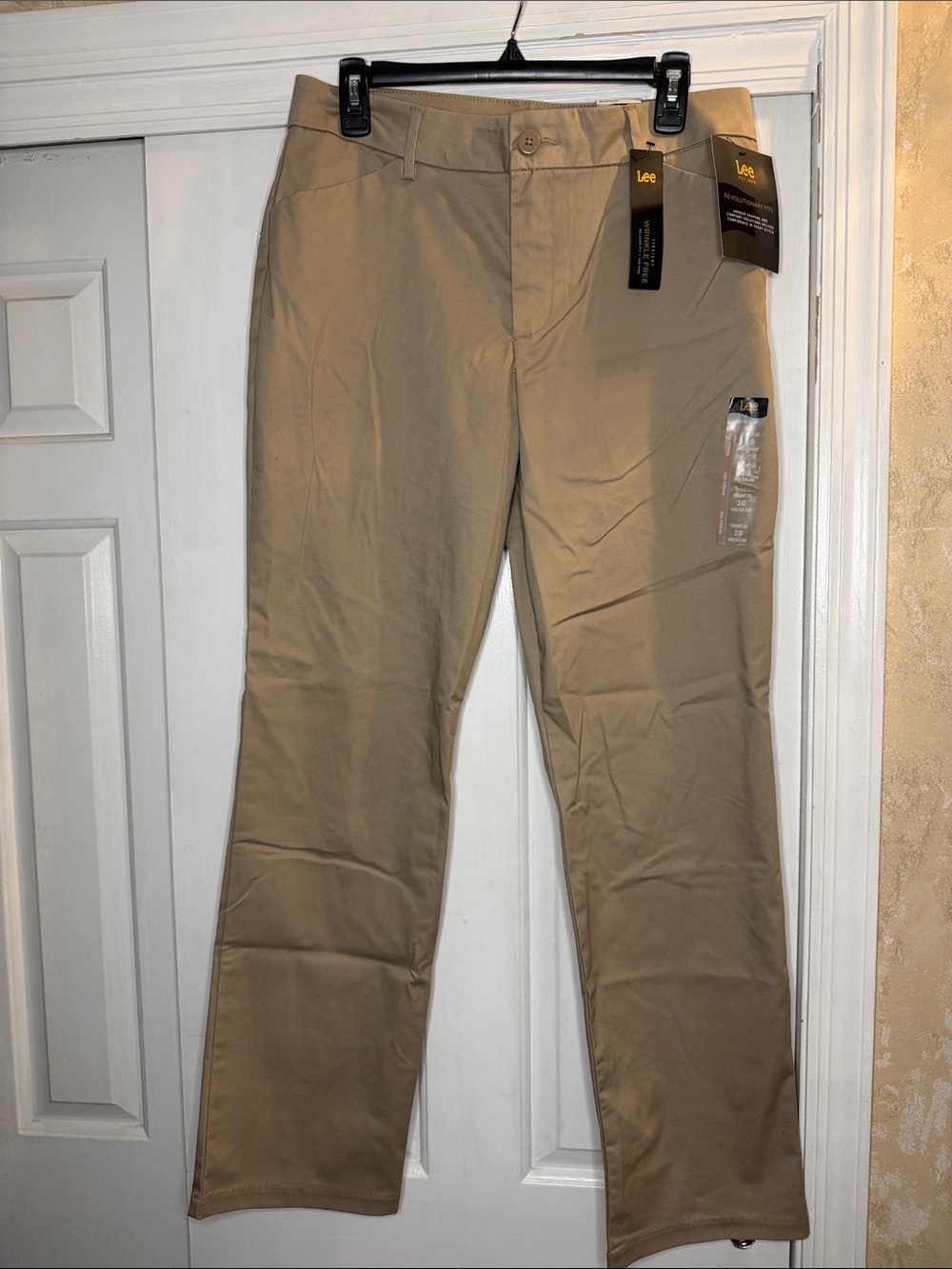 Lee Women's Straight Leg Pants - Khaki